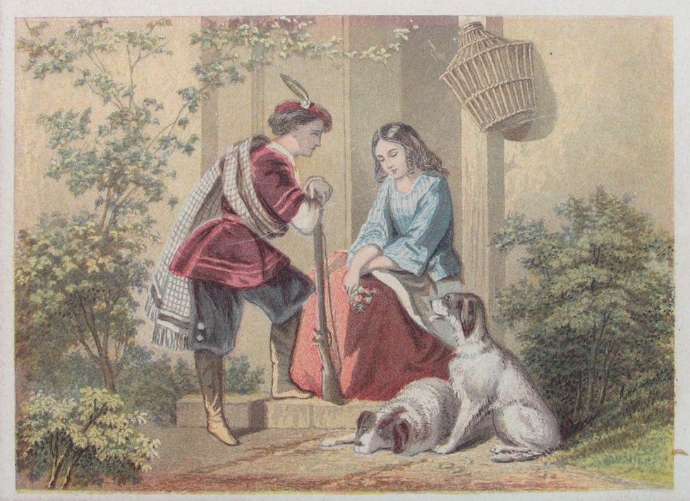 Baxter - (Huntsman, woman & dogs) - Kronheim